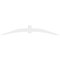 Ekena Millwork Archdale Architectural Grade PVC Gable Bracket, 108"W x 18"H x 4"D x 6"F, 4/12 Pitch GBP108X18X0406ARC00 - alternate 5